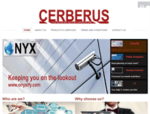 Tablet Screenshot of cerberusgroup.com.sg